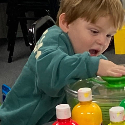 Our youngest scientists meet for hands-on exploration to support a child's development.