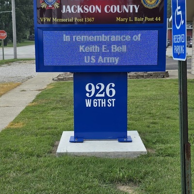 New sign