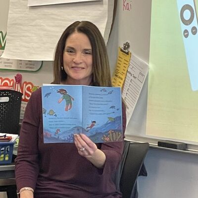 Local businesses, Junior Leader Reader and FOBBL brought local volunteers into HES to read books to classes and send home a book with each student.