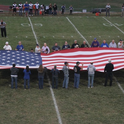 Big flag events at local county schools